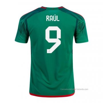 1ª Camiseta Mexico Jugador Raul 2022 1ª Camiseta Mexico Jugador Raul 2022