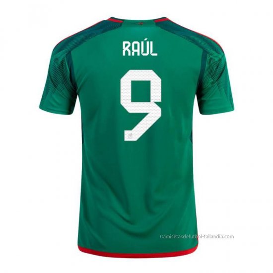 1ª Camiseta Mexico Jugador Raul 2022 - Haga un click en la imagen para cerrar
