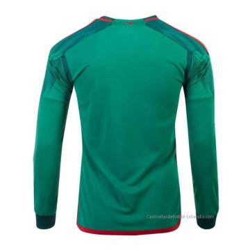 1ª Camiseta Mexico Manga Larga 2022