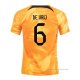 1ª Camiseta Paises Bajos Jugador De Vrij 2022