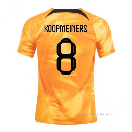 1ª Camiseta Paises Bajos Jugador Koopmeiners 2022 - Haga un click en la imagen para cerrar