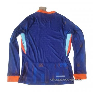 2ª Camiseta Paises Bajos Manga Larga 2024