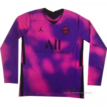 Camiseta Paris Saint-Germain 4ª Manga Larga 2021 Camiseta Paris Saint-Germain 4ª Manga Larga 2021