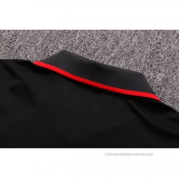 Camiseta Polo del AC Milan 2022-2023 Negro