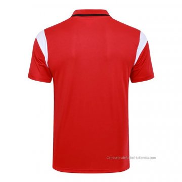 Camiseta Polo del AC Milan 2023-2024 Rojo