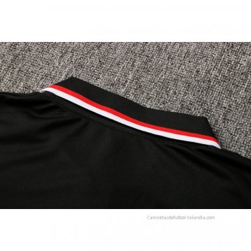 Camiseta Polo del AC Milan 2021-2022 Negro