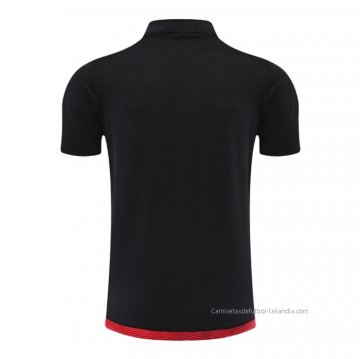 Camiseta Polo del AC Milan 2022-2023 Negro