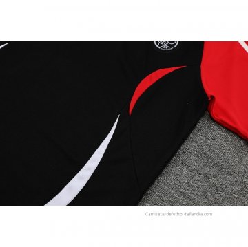 Camiseta Polo del Ajax 2022-2023 Negro y Rojo