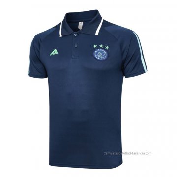 Camiseta Polo del Ajax 2023-2024 Azul Camiseta Polo del Ajax 2023-2024 Azul