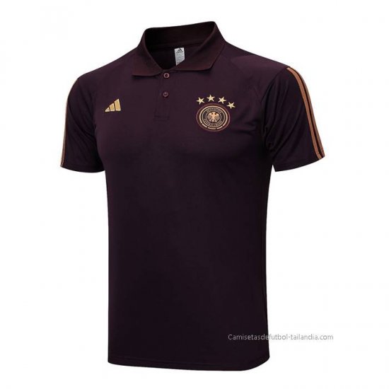 Camiseta Polo del Alemania 2022-2023 Marron - Haga un click en la imagen para cerrar
