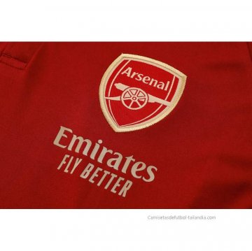 Camiseta Polo del Arsenal 2023-2024 Rojo