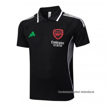 Camiseta Polo del Arsenal 2025-2026 Negro Camiseta Polo del Arsenal 2025-2026 Negro