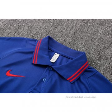 Camiseta Polo del Atletico Madrid 2022-2023 Azul