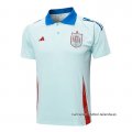 Camiseta Polo del Espana 2024-2025 Azul