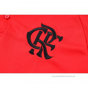 Camiseta Polo del Flamengo 2023-2024 Rojo