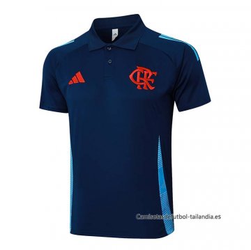 Camiseta Polo del Flamengo 2024-2025 Azul Camiseta Polo del Flamengo 2024-2025 Azul