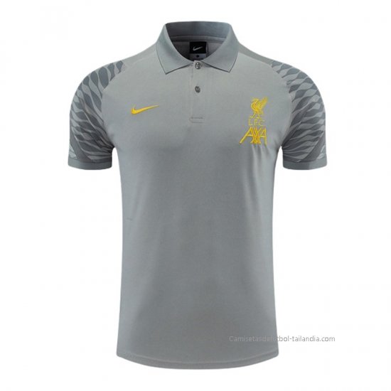 Camiseta Polo del Liverpool 2022-2023 Gris - Haga un click en la imagen para cerrar