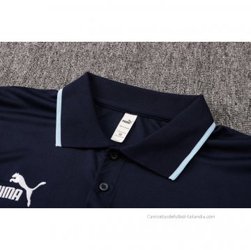 Camiseta Polo del Manchester City 2021-2022 Azul