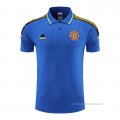 Camiseta Polo del Manchester United 2022-2023 Azul