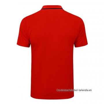 Camiseta Polo del Manchester United 2025-2026 Rojo