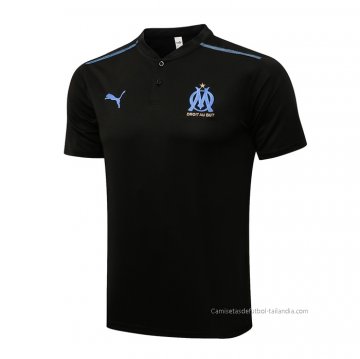 Camiseta Polo del Olympique Marsella 2021-2022 Negro Camiseta Polo del Olympique Marsella 2021-2022 Negro