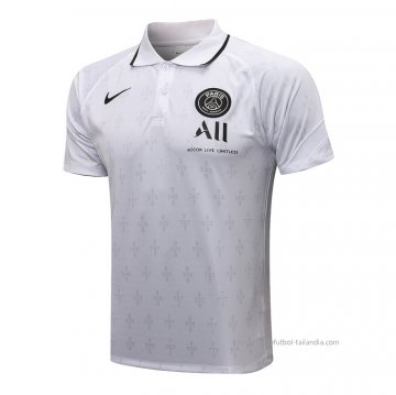 Camiseta Polo del Paris Saint-Germain 2021-2022 Blanco Camiseta Polo del Paris Saint-Germain 2021-2022 Blanco