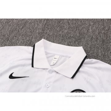 Camiseta Polo del Paris Saint-Germain 2021-2022 Blanco