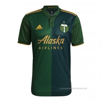 1ª Camiseta Portland Timbers Authentic 2021 1ª Camiseta Portland Timbers Authentic 2021