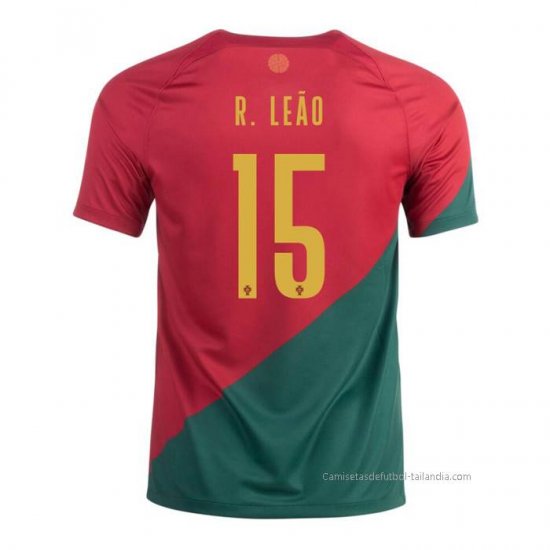 1ª Camiseta Portugal Jugador R.Leao 2022 - Haga un click en la imagen para cerrar