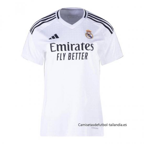 1ª Camiseta Real Madrid Mujer 2024-2025 - Haga un click en la imagen para cerrar