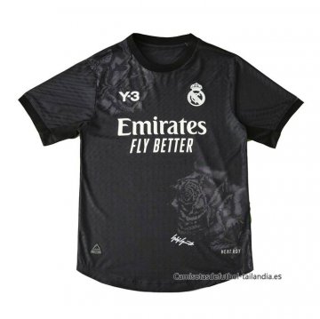 Camiseta Real Madrid Y-3 Portero Authentic 2024 Negro Camiseta Real Madrid Y-3 Portero Authentic 2024 Negro