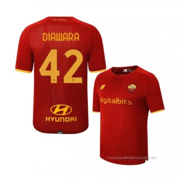 1ª Camiseta Roma Jugador Diawara 2021-2022 1ª Camiseta Roma Jugador Diawara 2021-2022