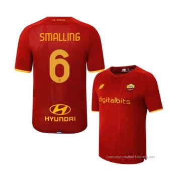 1ª Camiseta Roma Jugador Smalling 2021-2022 1ª Camiseta Roma Jugador Smalling 2021-2022