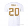 2ª Camiseta Serbia Jugador Sergej 2022