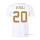 2ª Camiseta Serbia Jugador Sergej 2022