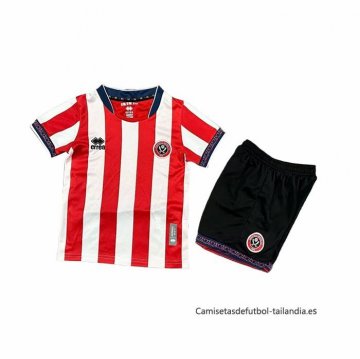1ª Camiseta Sheffield United Nino 2025-2026 1ª Camiseta Sheffield United Nino 2025-2026