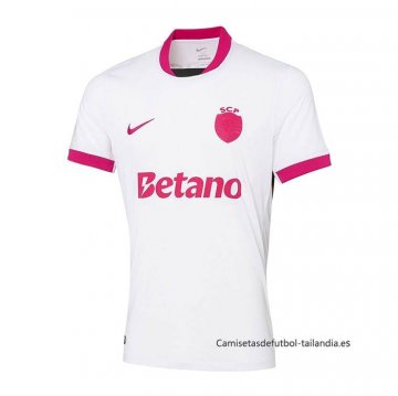 Camiseta Sporting Special 2025-2026 Blanco Rosa Camiseta Sporting Special 2025-2026 Blanco Rosa
