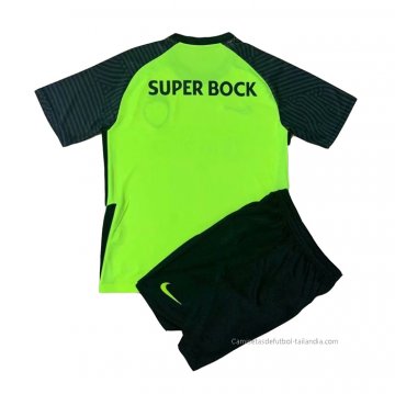 2ª Camiseta Sporting Nino 2021-2022