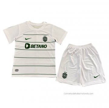 2ª Camiseta Sporting Nino 2023-2024 2ª Camiseta Sporting Nino 2023-2024