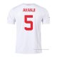 2ª Camiseta Suiza Jugador Akanji 2022