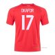 1ª Camiseta Suiza Jugador Okafor 2022