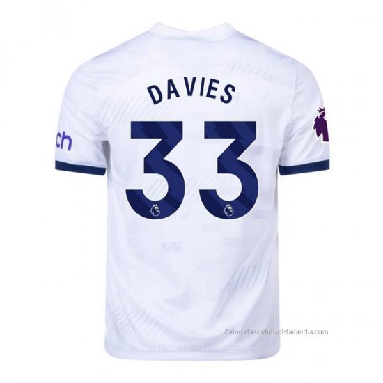 1ª Camiseta Tottenham Hotspur Jugador Davies 2023-2024 - Haga un click en la imagen para cerrar