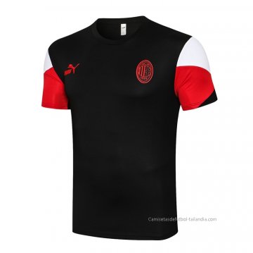 Camiseta de Entrenamiento AC Milan 2021-2022 Negro Camiseta de Entrenamiento AC Milan 2021-2022 Negro