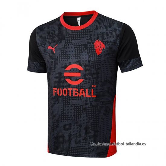 Camiseta de Entrenamiento AC Milan 2025-2026 Negro - Haga un click en la imagen para cerrar