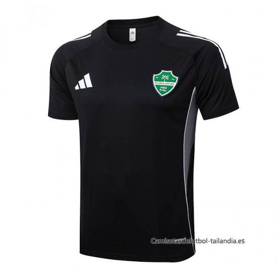 Camiseta de Entrenamiento Al-Ahli Saudi Sin Mangas 2025-2026 Negro - Haga un click en la imagen para cerrar