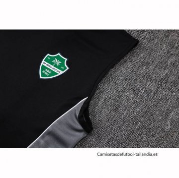 Camiseta de Entrenamiento Al-Ahli Saudi Sin Mangas 2025-2026 Negro