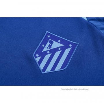 Camiseta de Entrenamiento Atletico Madrid 2022-2023 Azul