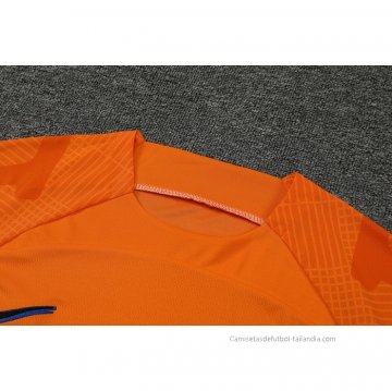 Camiseta de Entrenamiento Barcelona 2022-2023 Naranja