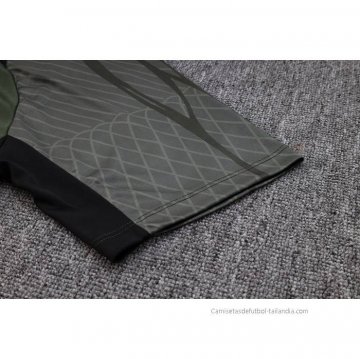 Camiseta de Entrenamiento Barcelona 2023-2024 Verde Oscuro