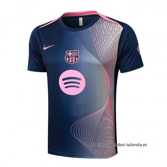 Camiseta de Entrenamiento Barcelona 2025-2026 Azul Rosa - Haga un click en la imagen para cerrar